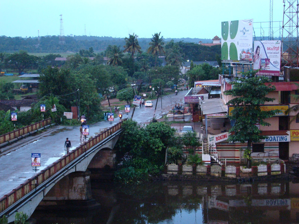 Meenachil River view