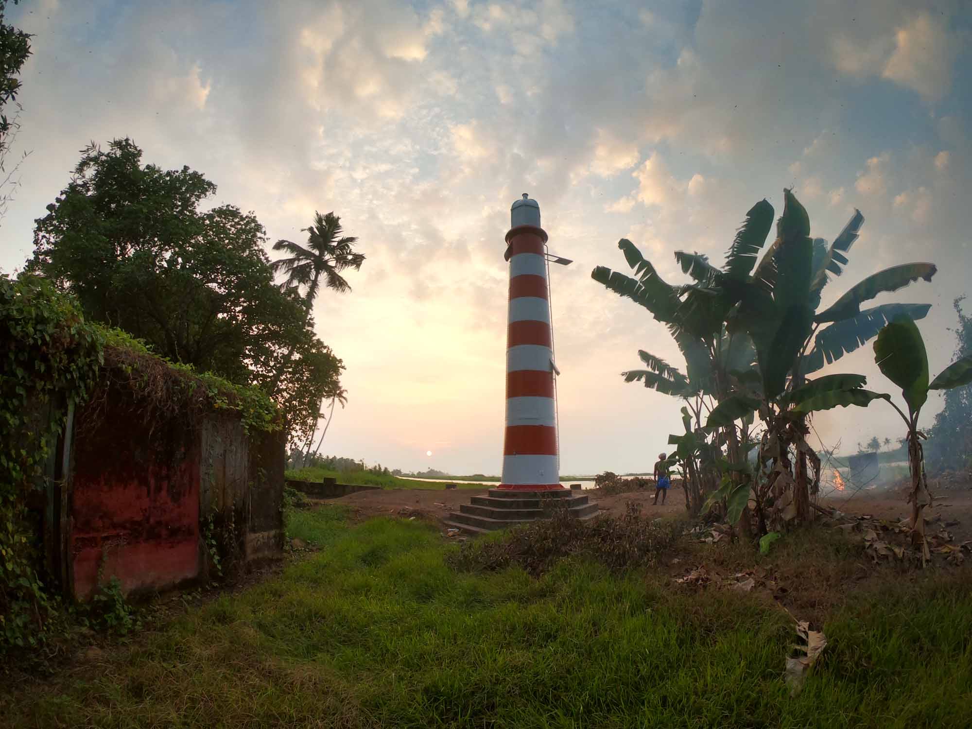 Munroe lighthouse was built around 200 years ago